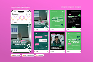 Insight Podcast - Instagram Post, a Social Media Template by Izdihaar_Studio