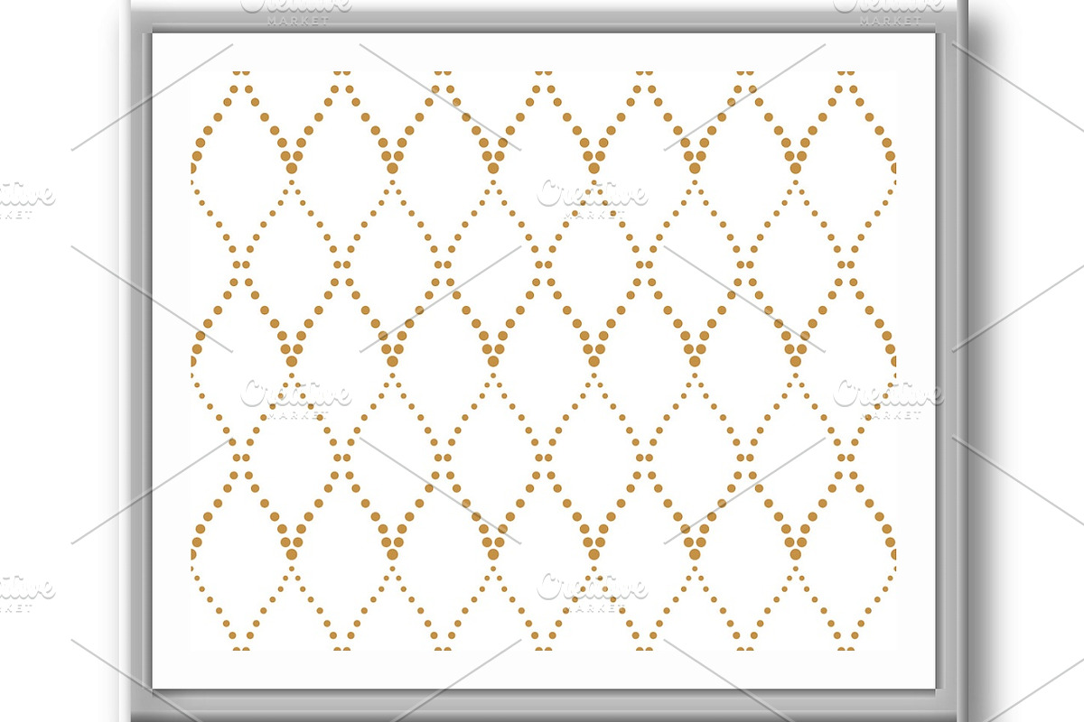 The geometric pattern with wavy, a Decorative Illustration by RODINA (Photo 3 of 3)