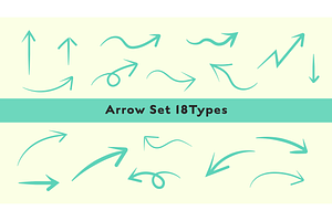 Arrow Set 18Types (Mogrt)