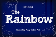 The Rainbow Fonts, a Script Font by N Nakorn Creative (Thumbnail 1 of 7)