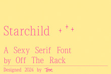 Starchild | Sexy Serif S... font