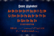 Zeularys - Decorative Blackletter, a Blackletter Font by Dhabee (Thumbnail 2 of 16)