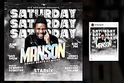 Artist DJ Flyer, a Flyer Template by RTXdesinger99 (Thumbnail 2 of 3)