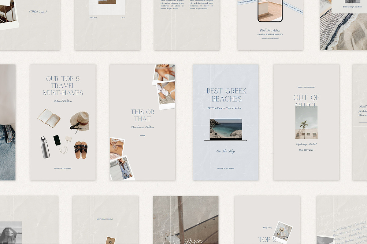 100+ Refined Instagram Templates, a Social Media Template by Willow & White Studio (Photo 3 of 11)