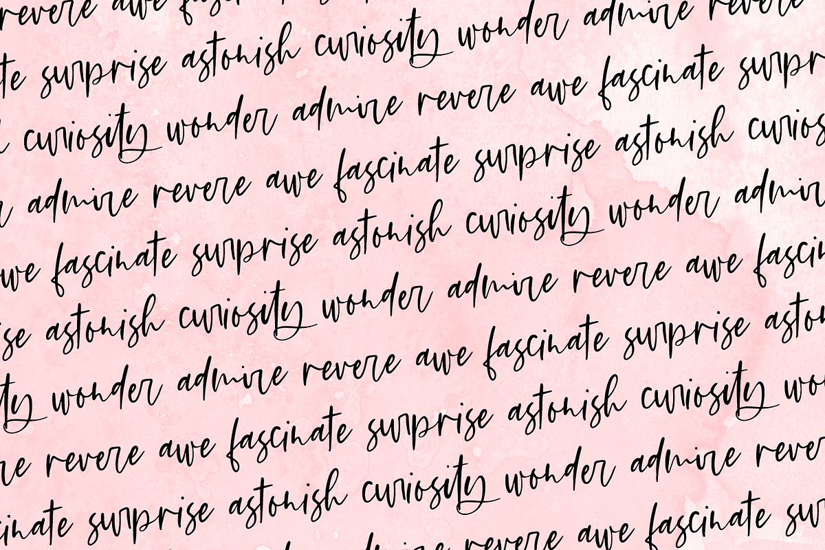 Flirty Script preview 6