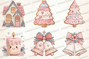 Cute Christmas Doodles PNG, an Illustration by DreamCafeArt (Thumbnail 7 of 8)