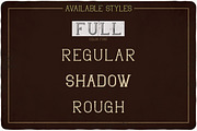 Limited typeface, a Symbol Font by VozzyStock (Thumbnail 5 of 7)