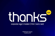 Qorans - Corporate Logo Font, a Sans Serif Font by QR Design Studio (Thumbnail 9 of 9)
