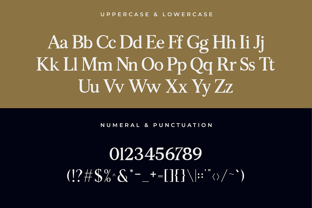 Bellarose – Modern Serif Font, a Serif Font by overlaytemplates (Photo 4 of 5)