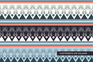 Nordic, Boho Animal Pattern