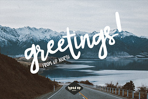 Wild Winter Extensive Script Font