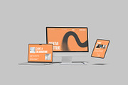 Multi Device Screen Mockup, a Device Mockup by rizalamora (Thumbnail 4 of 12)