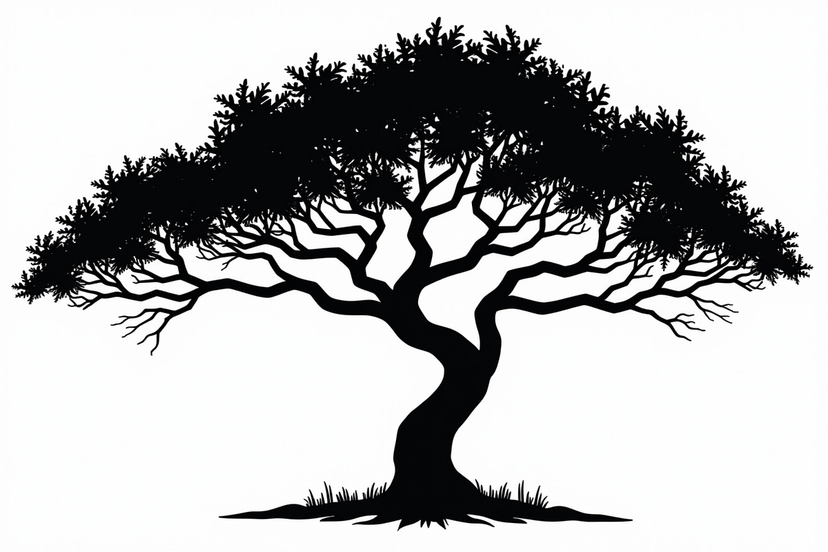 Black Tree SVG Bundle, an Illustration by hafijul (Photo 5 of 21)