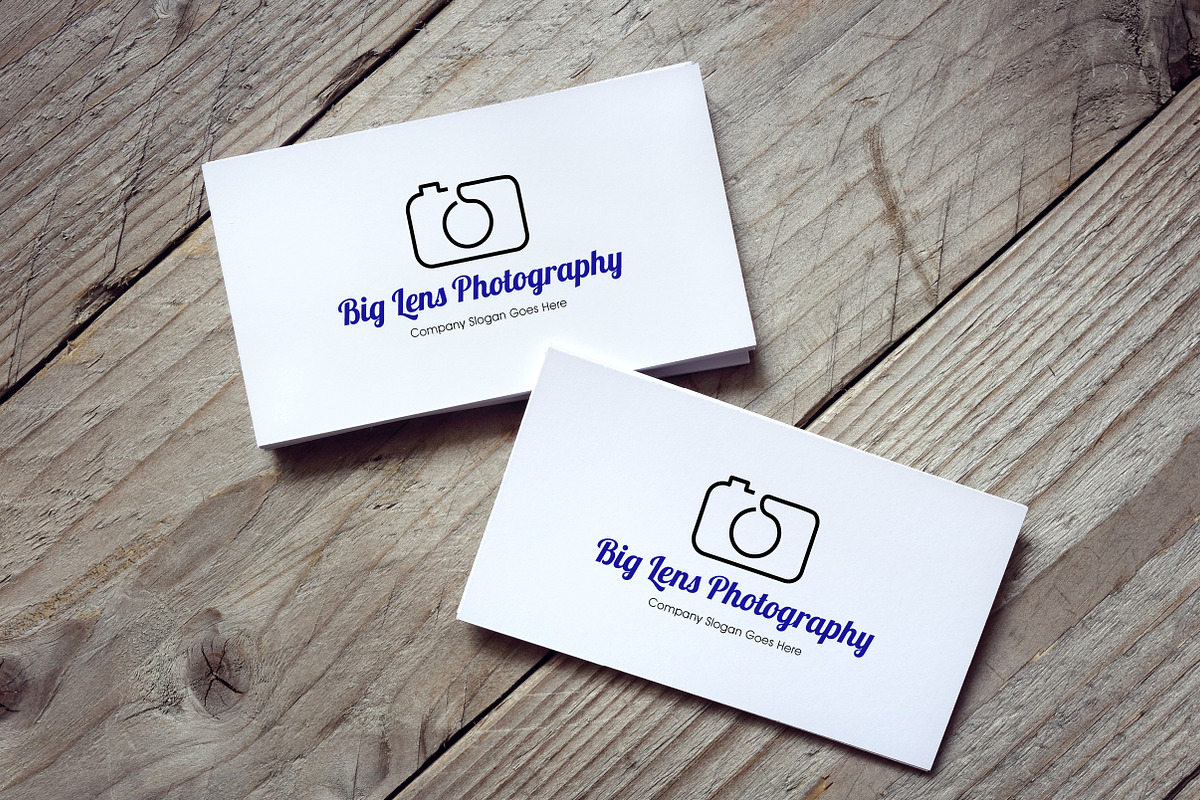 Photographer Mockup Logo 3, a Branding & Logo Template by BF Studios (Photo 2 of 3)