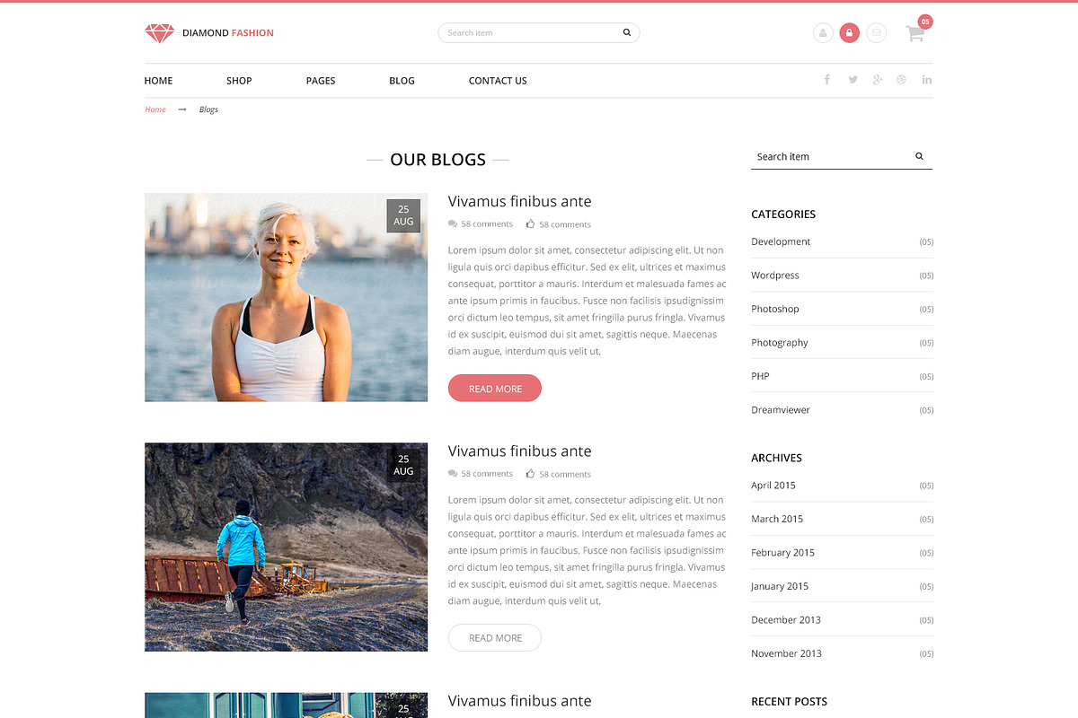Fashion- eCommerce PSD Template, a Websites & App Template by WebbyTemplates (Photo 9 of 11)