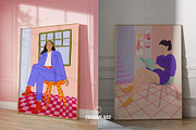 Trendy Art Bundle 2, a Graphic by Wall Art Print Studio (Thumbnail 30 of 37)