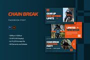 Chain Break - Facebook Post, a Social Media Template by StreaksideStd (Thumbnail 1 of 3)