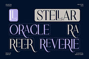 Stellar Oracle — Celestial Display, a Serif Font by Helotype (Thumbnail 7 of 10)