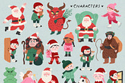 Yuletide Whimsy - PNG Illustrations, an Object Graphic by Dina Mae (Thumbnail 6 of 17)