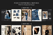 Fashion Instagram Templates, a Social Media Template by Arslan (Thumbnail 5 of 8)