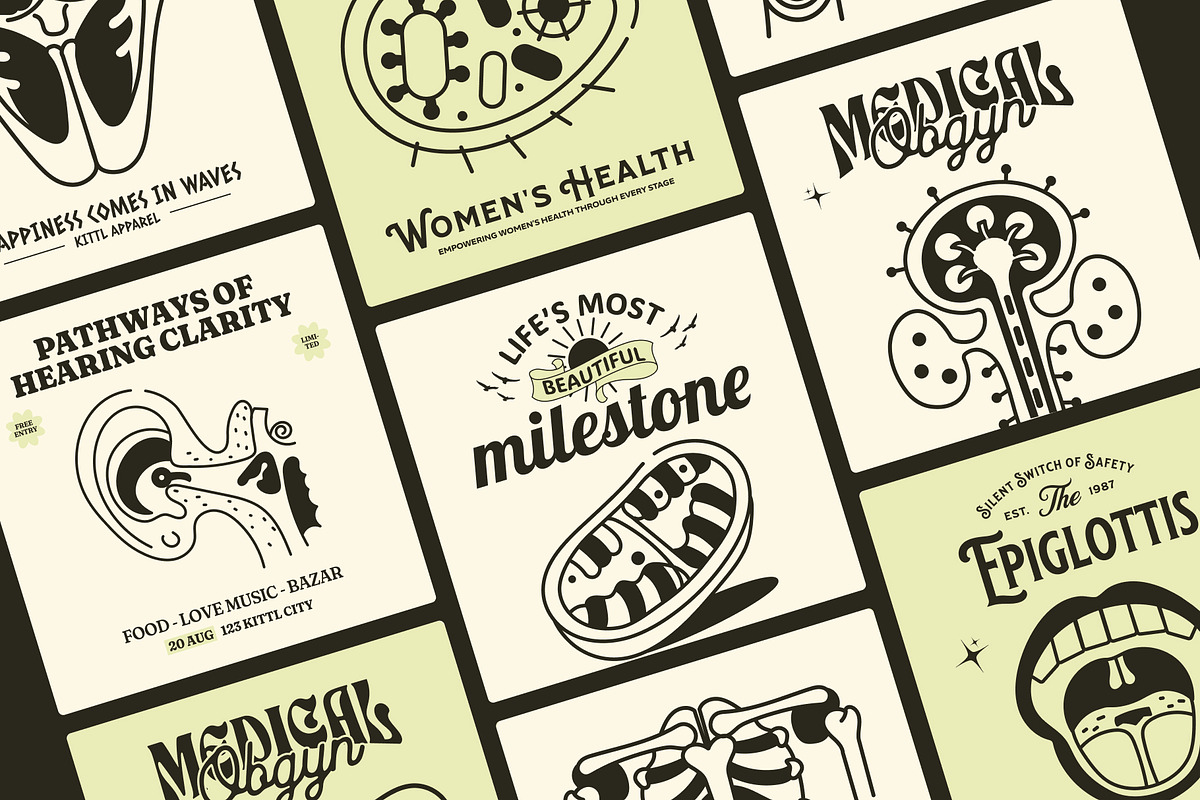 Anatomy Drawing Illustration, an Outline Icon by Vectors Market (Photo 3 of 8)