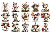 Quirky Birthday Animals PNG Clipart, an Animal Illustration by Nicolle's Colorful Art (Thumbnail 2 of 5)