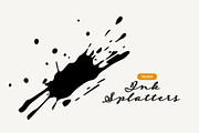 Ink Splatters And Splashes, an Illustration by Graphicsfuel (Thumbnail 1 of 6)