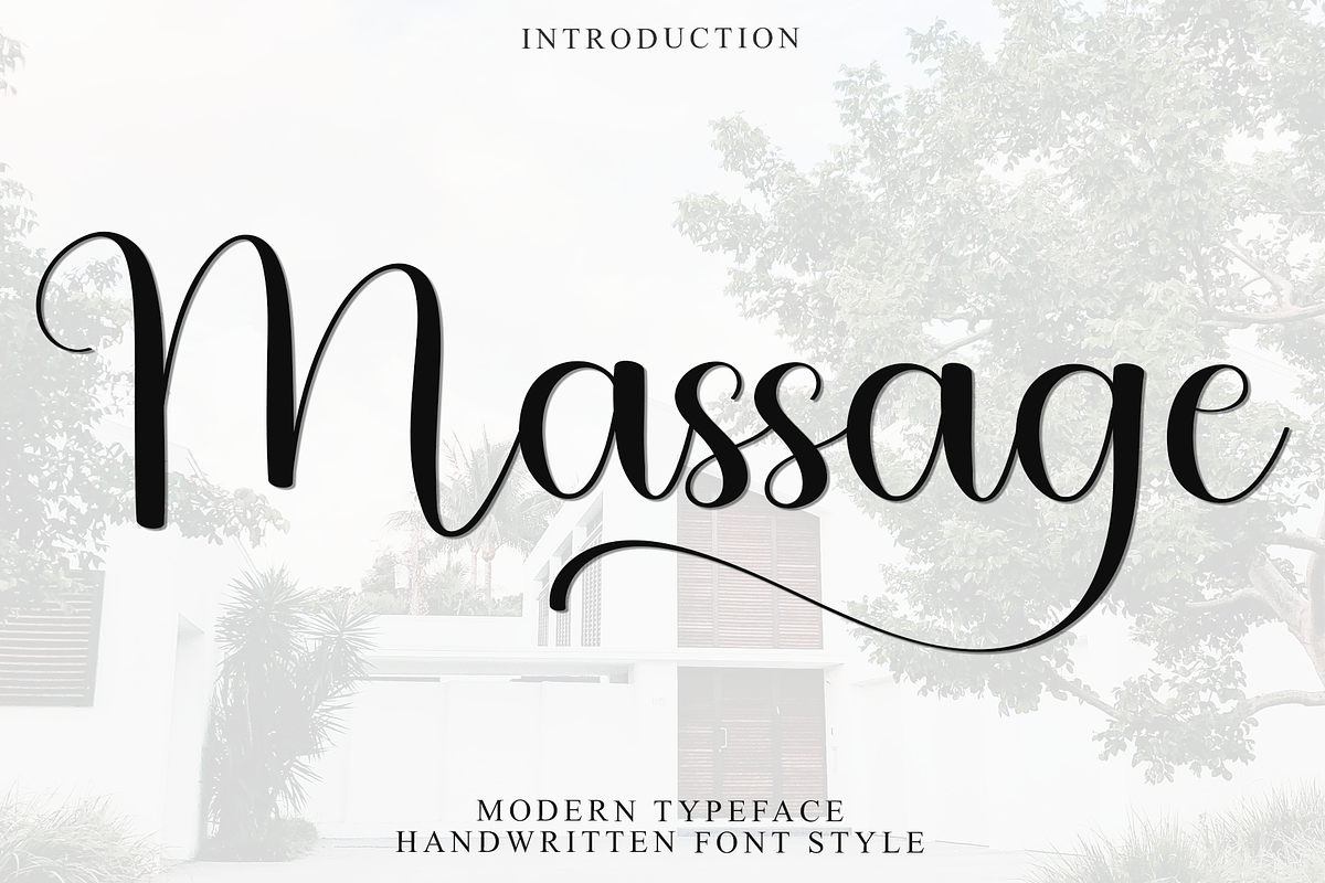 Massage, a Handwritten Font by FreshTypeINK (Photo 1 of 8)