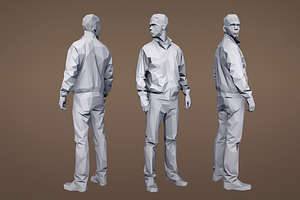 Lowpoly People Casual Pack Volume 1