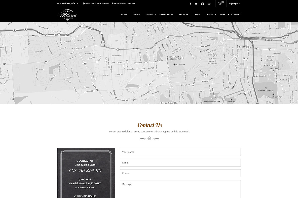 Milano – Bakery WordPress Theme, a WordPress Template by Digipieces (Photo 10 of 10)