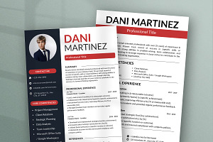 London Resume Canva Editable PDF, a Resume Template by Snapybiz