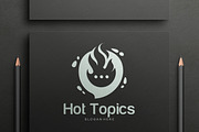Elegant Hot Topics Logo template, a Branding & Logo Template by Lucky Creative (Thumbnail 3 of 4)