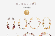 Deep burgundy - autumn watercolor, a Decorative Illustration by Youksy (Thumbnail 9 of 12)