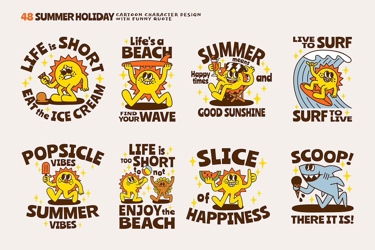 48 Summer Holiday, an Illustration by monkik (Photo 3 of 12)