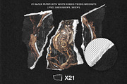 TORN&RIPPED PAPER TEXTURE PACK, a Texture Graphic by BORT GRAPHIC (Thumbnail 4 of 7)