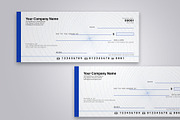 Business Check Template, a Stationery Template by DesignerCandies (Thumbnail 2 of 2)