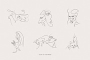 Caress. 18 Line Art Illustrations, an Animal Illustration by le-genda (Thumbnail 2 of 9)