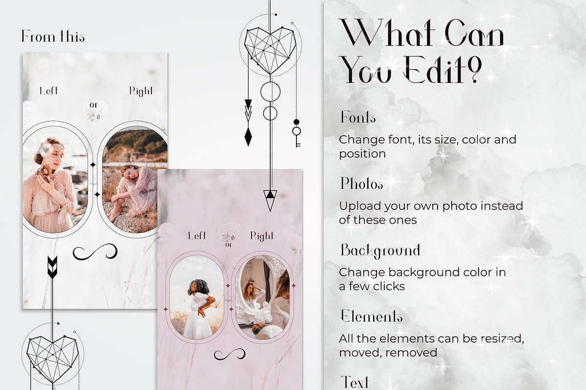 White Spiritual Instagram Stories, a Social Media Template by Under My Cozy Roof (Photo 7 of 9)