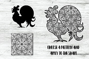 100 Mandalas Seamless Patterns, a Pattern Graphic by Elinorka (Thumbnail 9 of 23)
