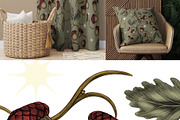 Acorn – Vintage Autumn Pattern, a Pattern Graphic by Liiafis (Thumbnail 4 of 10)
