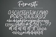 Farmaste, a Script Font by pineungtype (Thumbnail 9 of 9)