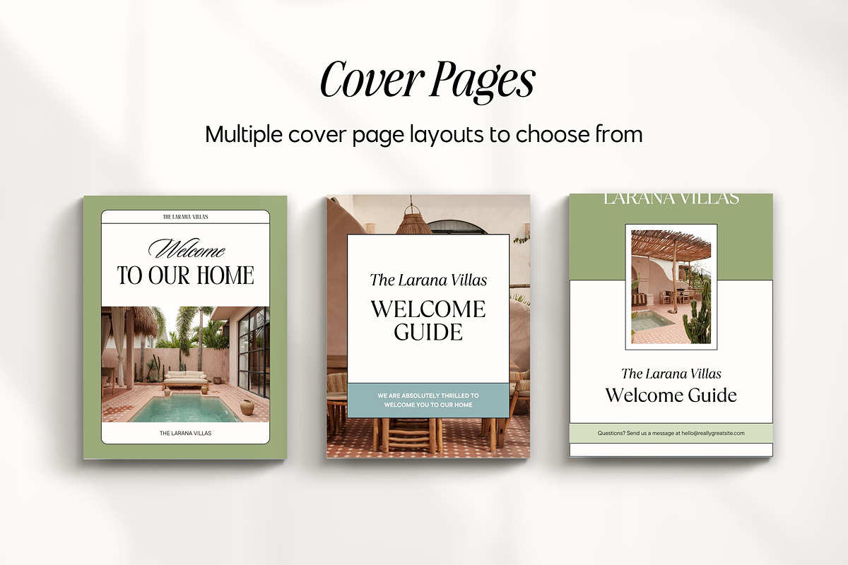 Airbnb Welcome Book Canva Templates, a Magazine Template by Fallon Gerst (Photo 9 of 23)