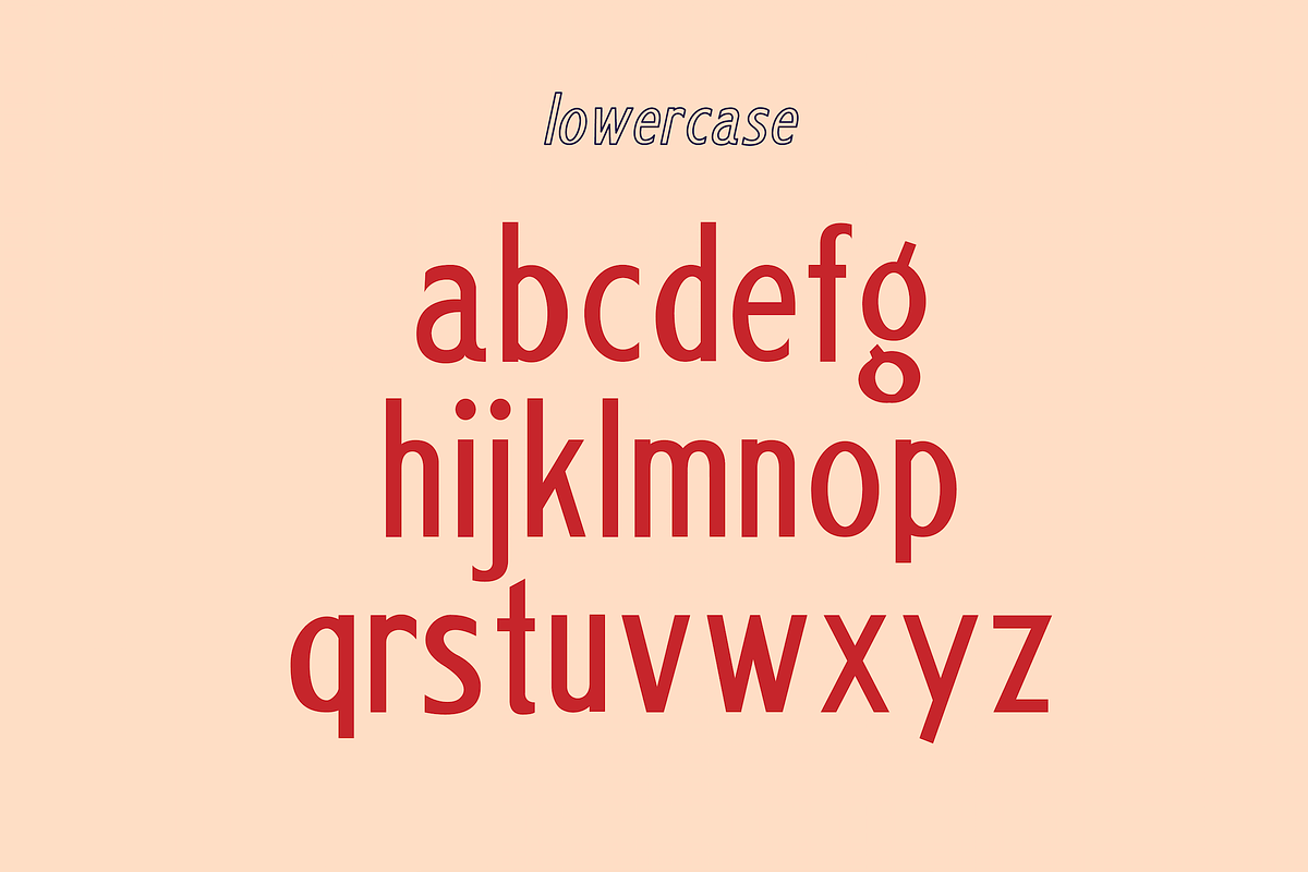 KH BIG N TALL TYPEFACE preview 5