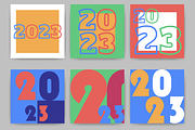 Vector card 2023 Happy New Year, an Object Graphic by KartInnka (Thumbnail 5 of 5)