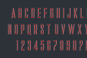 Chisel alphabet style, an Object Graphic by RevelStockart (Thumbnail 2 of 3)
