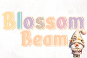 Blossom Beam - Handwritten, a Handwritten Font by Charmingbear59.design (Thumbnail 1 of 5)