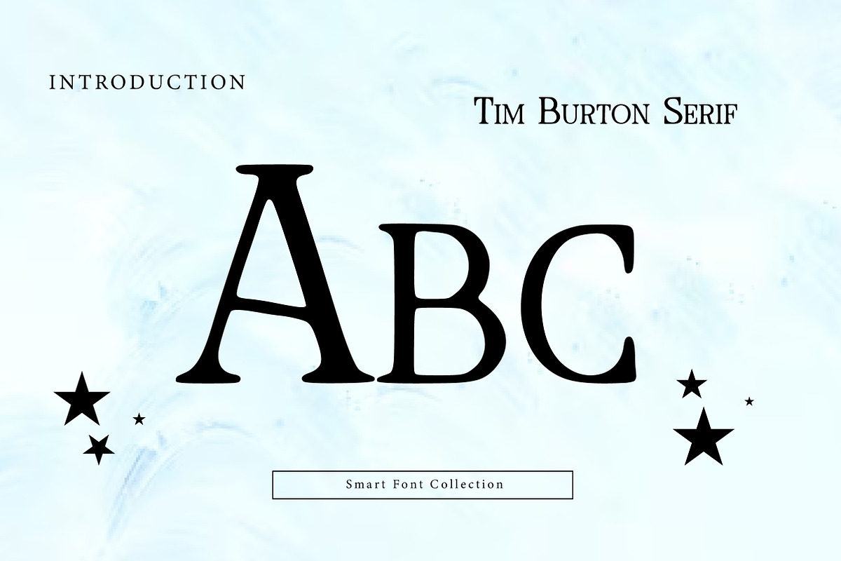 Tim Burton Serif, a Serif Font by Wow Magic (Photo 2 of 3)