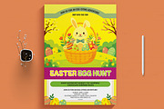 Easter Egg Hunt Flyer Template, a Flyer Template by MightyDesign (Thumbnail 1 of 8)
