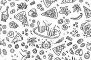 Italian Traditional Pizza Vector, a Food Illustration by Tettygreen (Thumbnail 2 of 3)