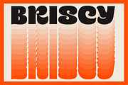 SG - BRISCY Display Font, a Font by Studio Gulden (Thumbnail 2 of 12)